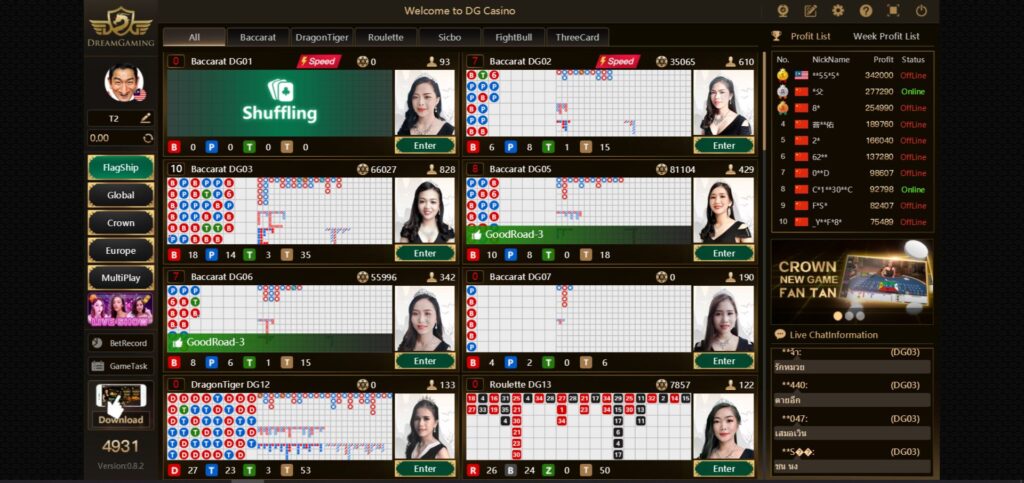 Asiabet33 Dream Gaming Game Preview 1